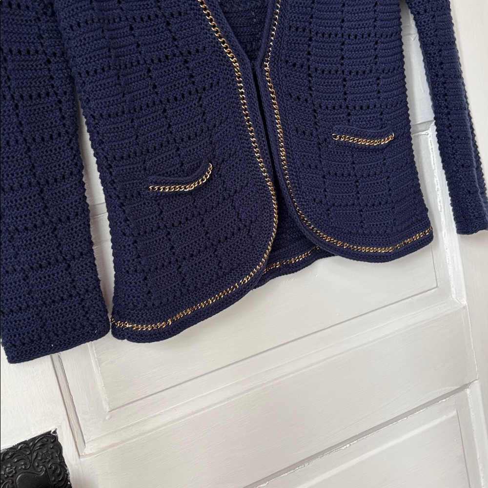LILY PULITZER ROSA KNIT CARDIGAN SWEATER - Picture 4 of 8